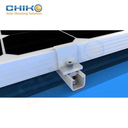 Anti-Corrosion Trapezoid Rail-Free Solar Mounting Racking For Solar Panel System
