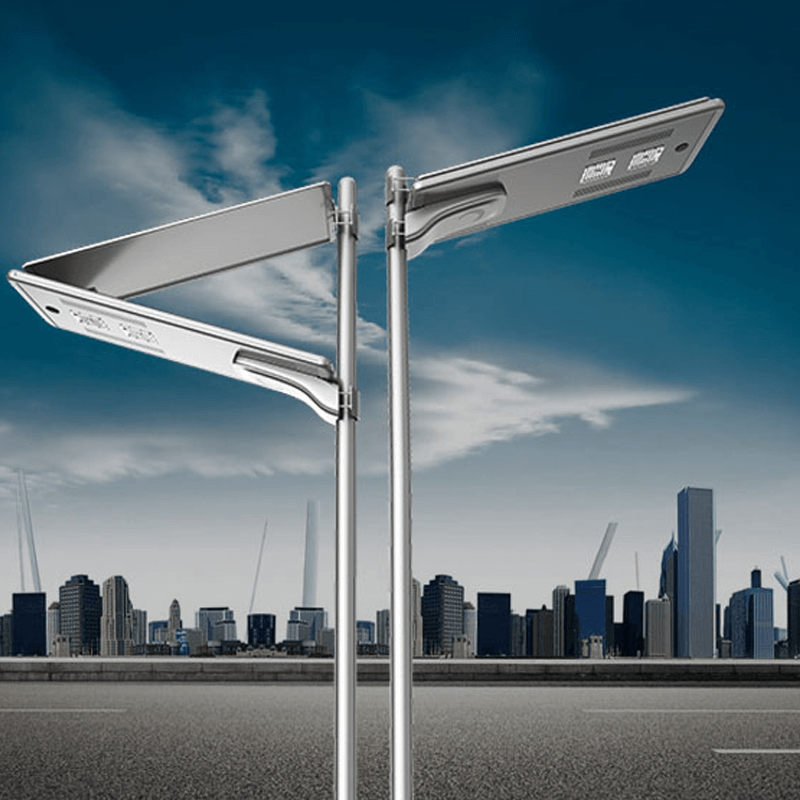 Foldable All-In-One Solar Street Lights