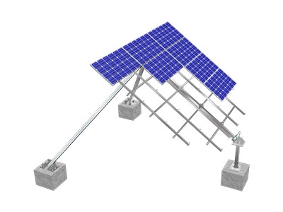 Smart Tilt Single Axis PV Solar Tracker